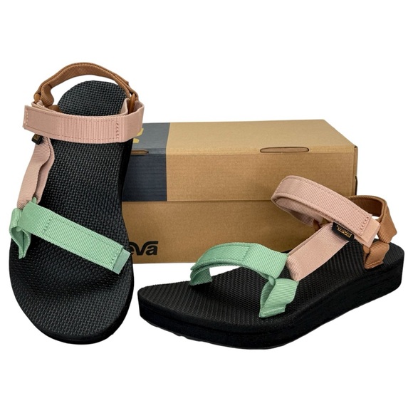 Teva Midform Universal Green/Mauve CYM Womens Sandals Size 10M - Picture 14 of 14